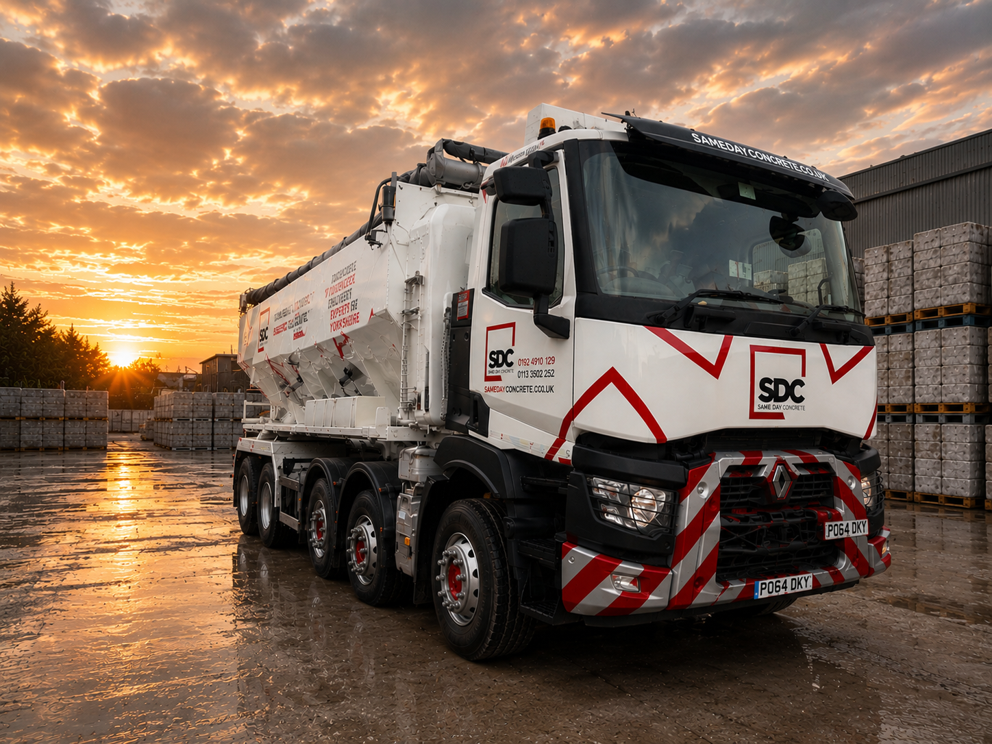 Volumetric Concrete — Yorkshire concrete supplier